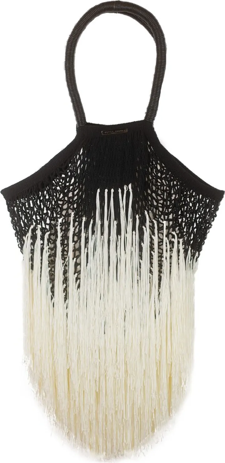 Large Fringe Shopper Tote