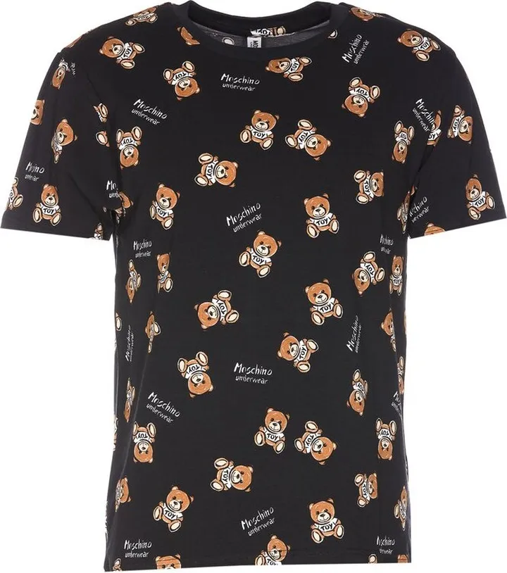 Moschino Teddy Bear Motif Crewneck T-Shirt