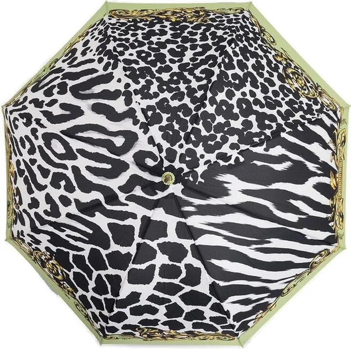 Moschino Mix Animal-Printed Folded Umbrella
