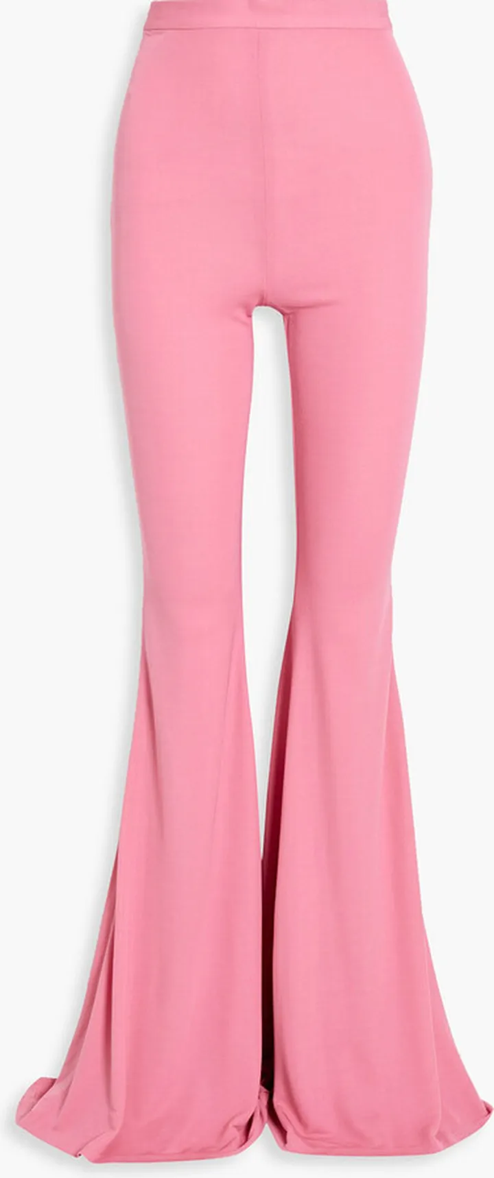 Knitted flared pants