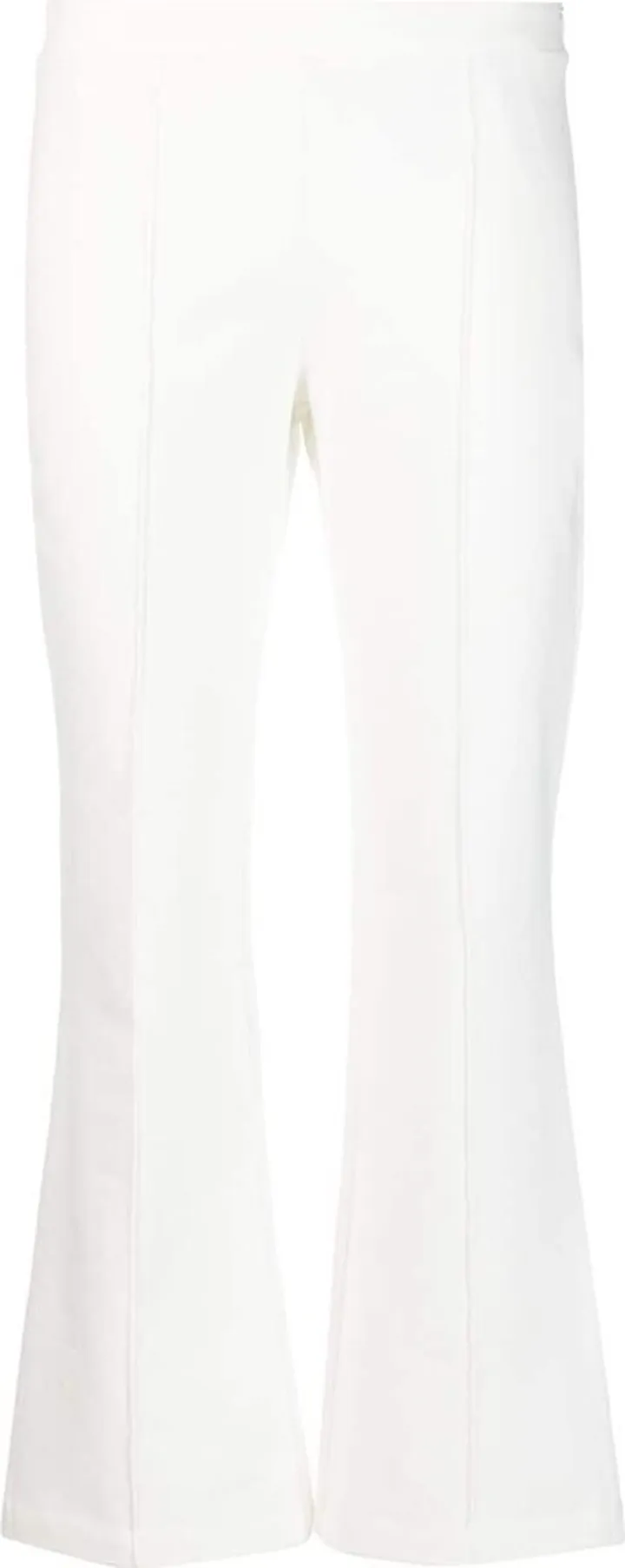 Kick-Flare Cropped Trousers