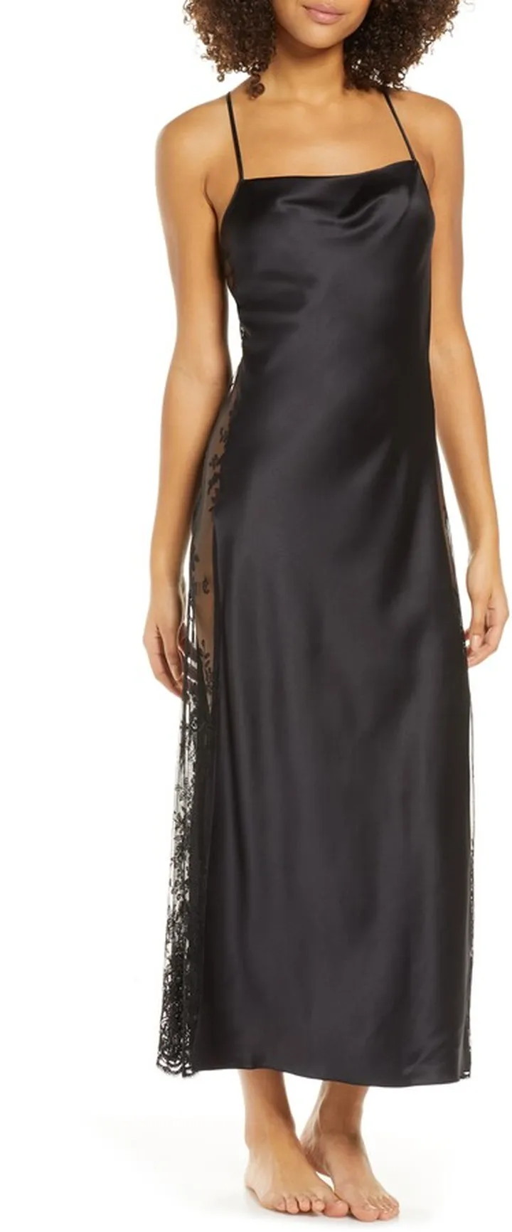 Darling Satin & Lace Nightgown