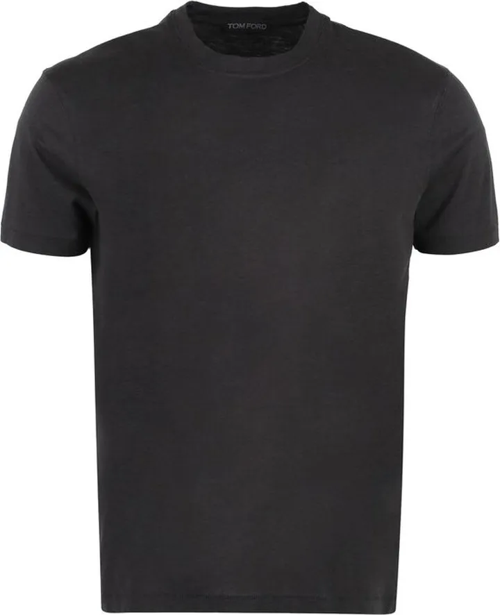 Tom Ford Short Sleeved Straight Hem T-Shirt
