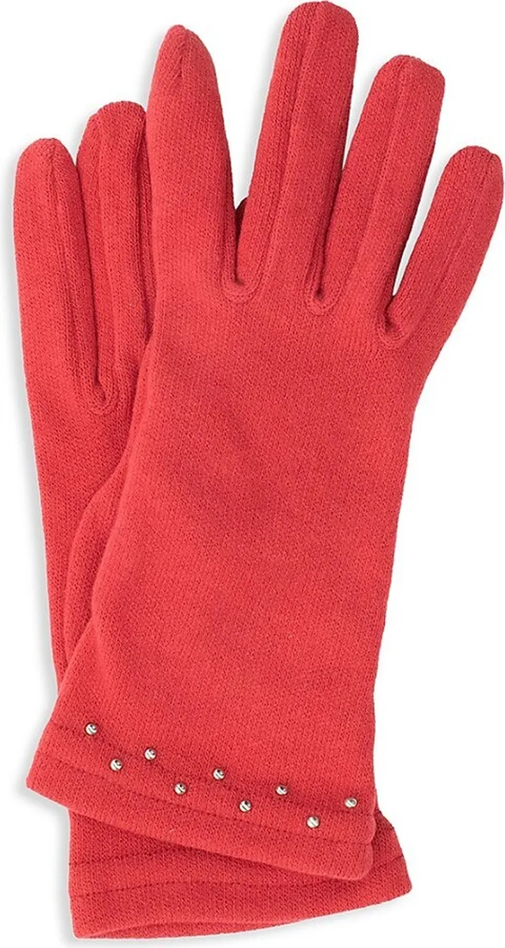 Studded Knit Gloves