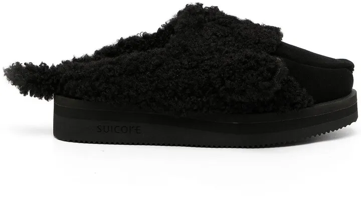 Faux-Fur Animal Slippers