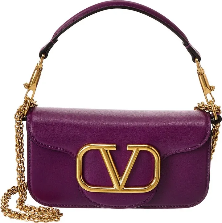 Valentino Vlogo Loco Small Leather Shoulder Bag