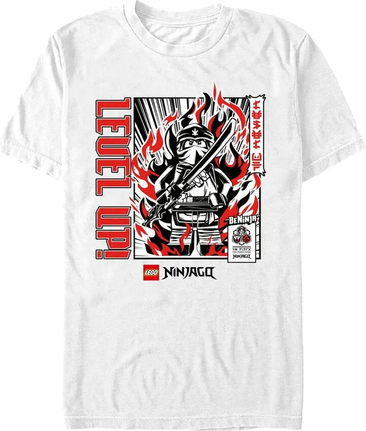Men's LEGO®: Ninjago Level Up Birthday T-Shirt - White - Medium