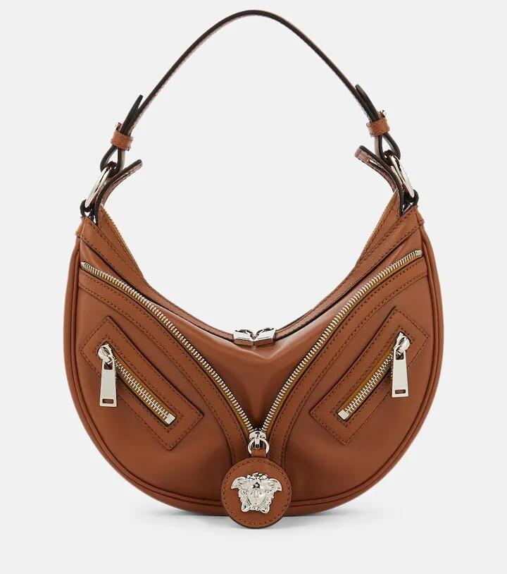 Repeat Small leather shoulder bag