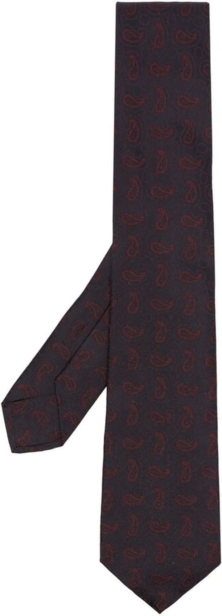 Silk Paisley-Pattern Tie