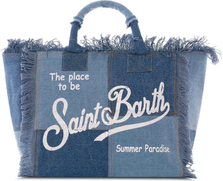 Vanity Denim Shoulder Bag