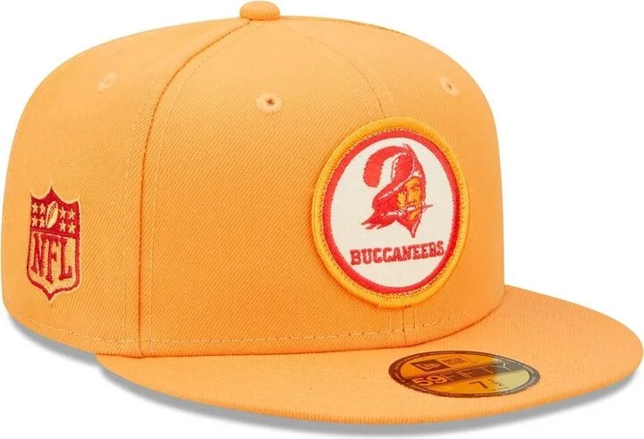 Men's New Era Orange Tampa Bay Buccaneers 2022 Sideline 59FIFTY Historic Fitted Hat