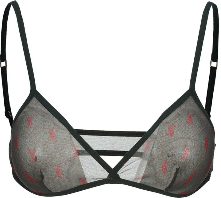 Saint Laurent Monogram Triangle Bra