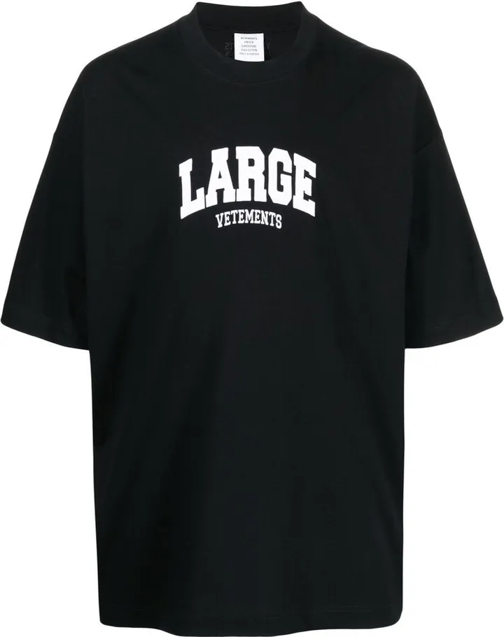 cotton slogan-print T-shirt