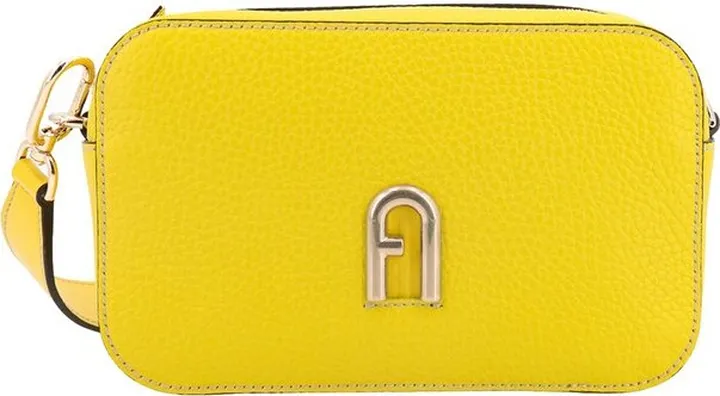 Furla Logo-Plaque Zipped Mini Crossbody Bag