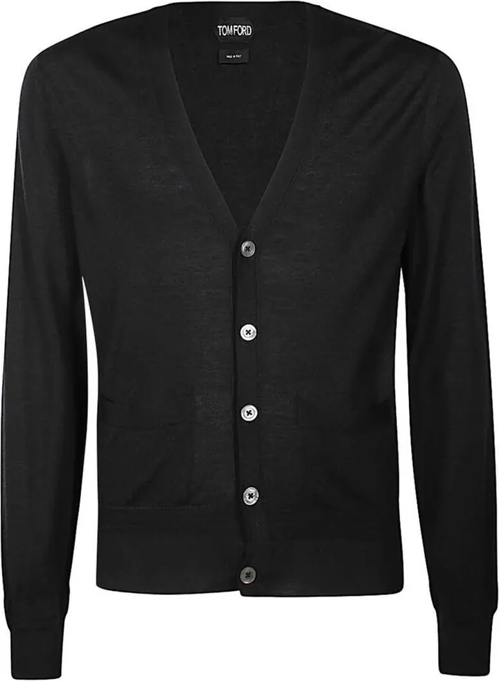 Cashmere-silk Blend Cardigan