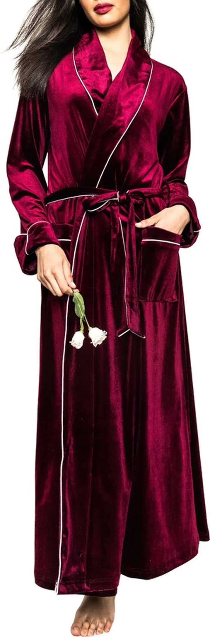 Women's Velour Robe