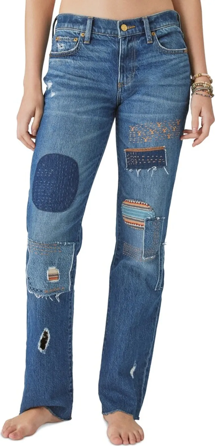Lucky Brand Women's Yellowstone Easy Rider Bootcut Jeans