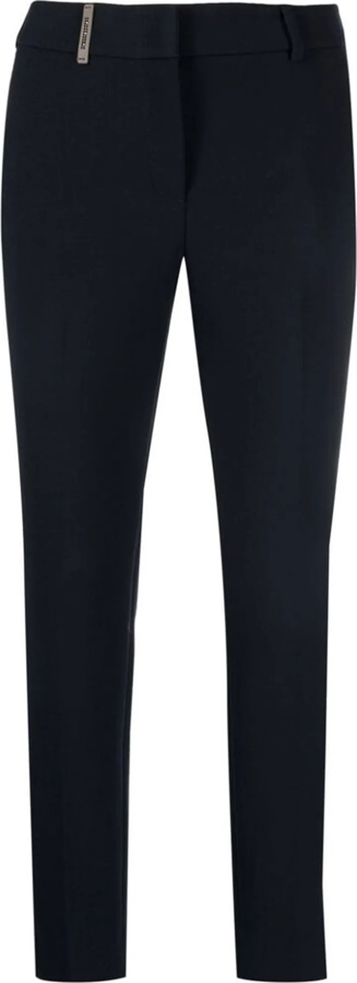 Slim-Fit Cropped Trousers
