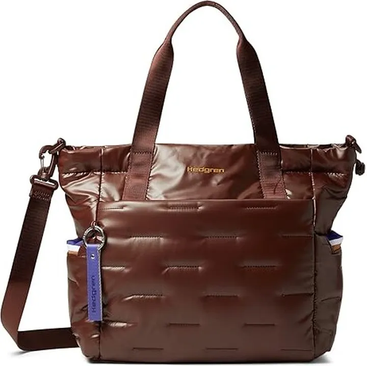 Hedgren Puffer - Tote Bag (Bitter Chocolate) Handbags