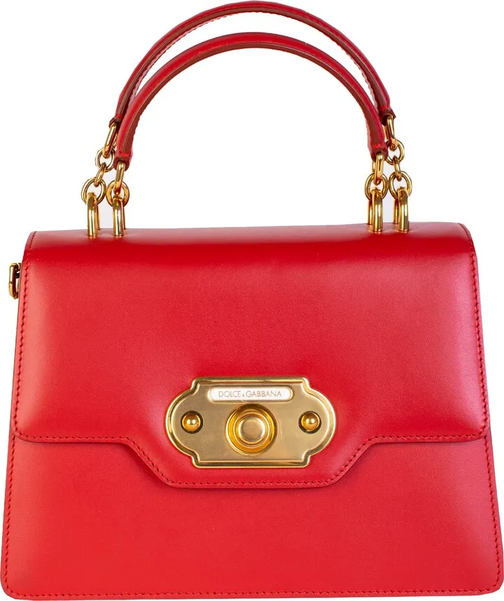Dolce & Gabbana Leather Welcome Women's Handbag