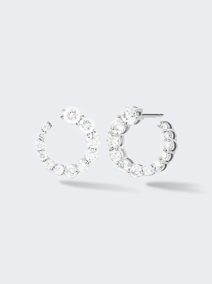 Aria Diamond Earwrap 18K White Gold