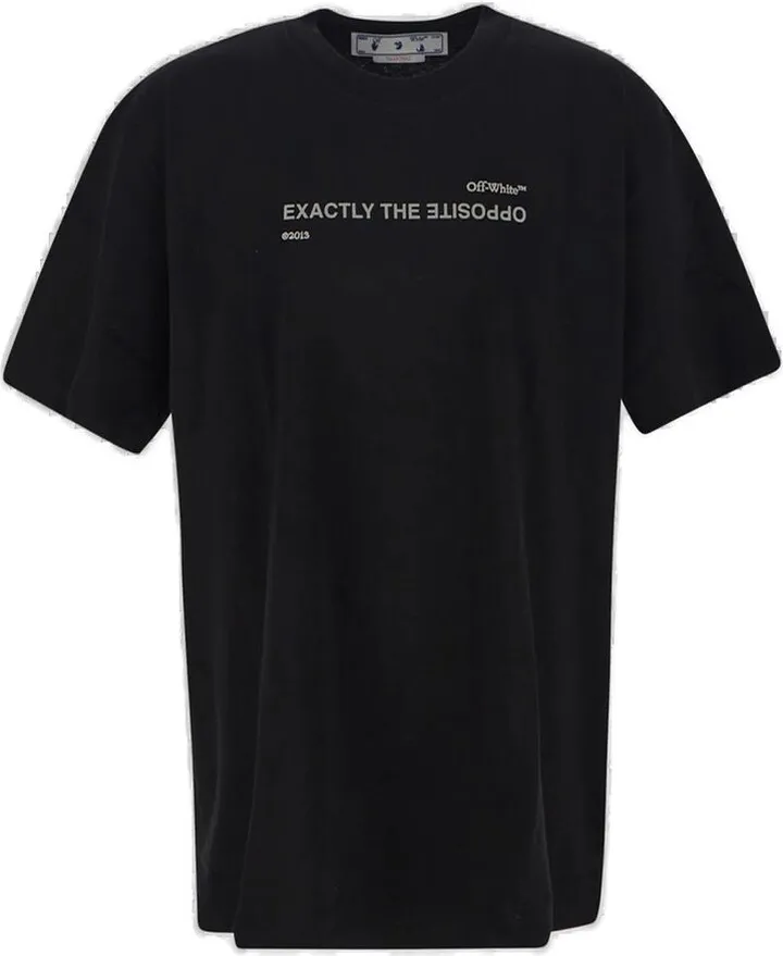 Off-White Logo Detailed Short-Sleeved T-Shirt