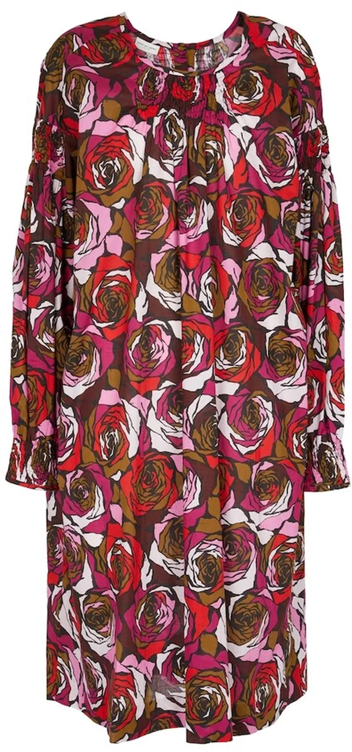 Floral cotton minidress