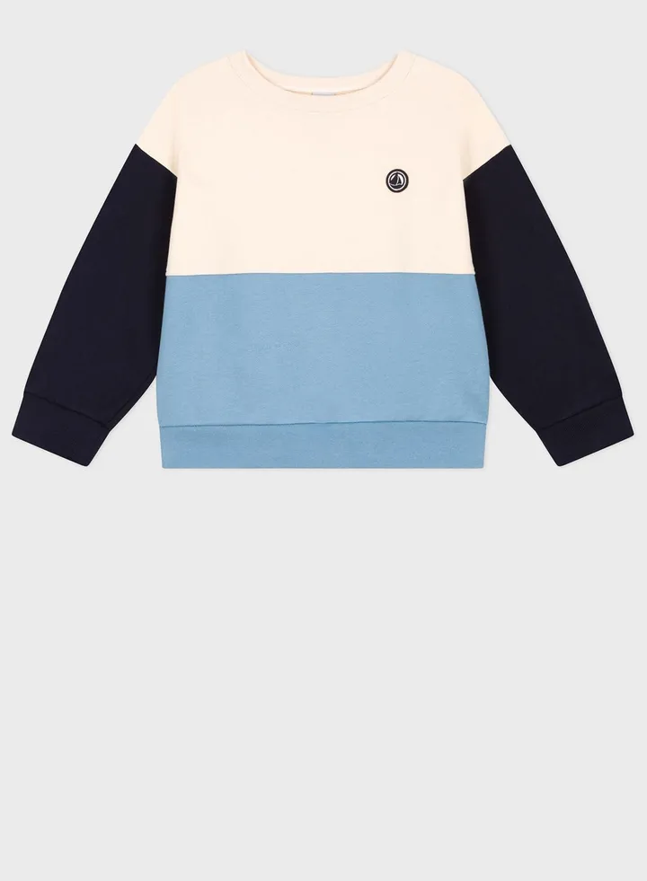 Youth Color Block Sweatshirt