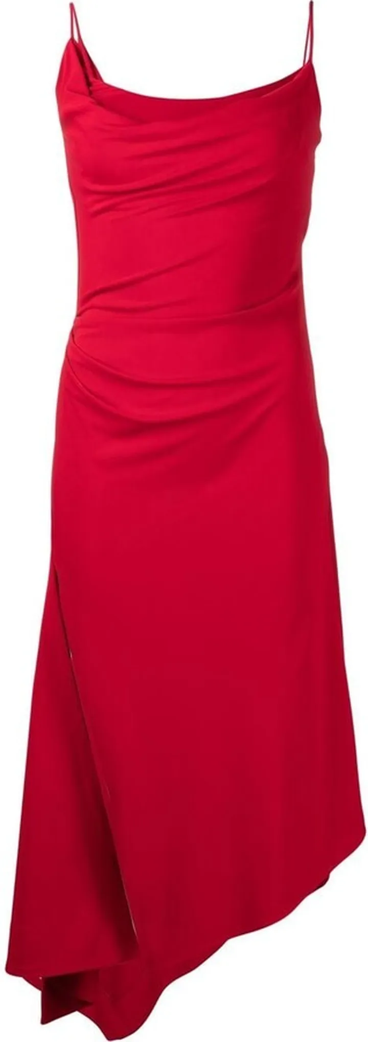 Asymmetric Draped Dress