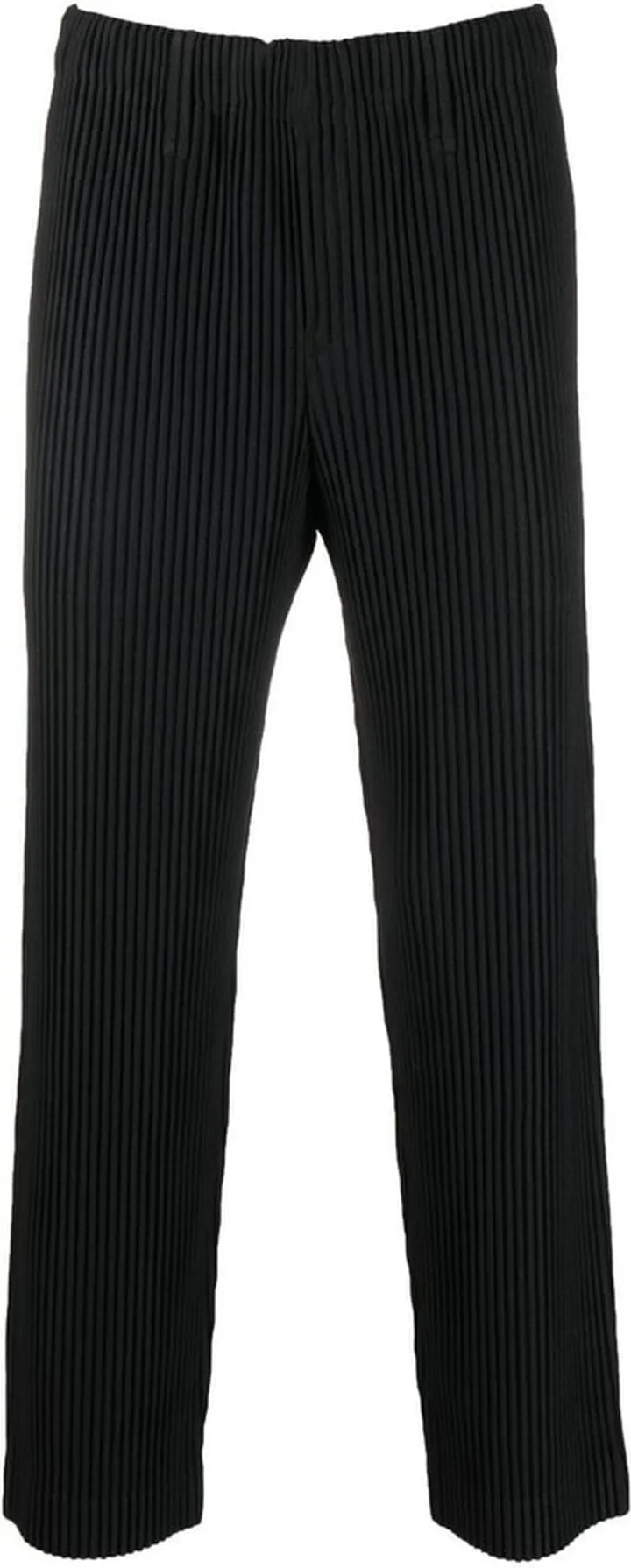 Plissé Cropped Trousers