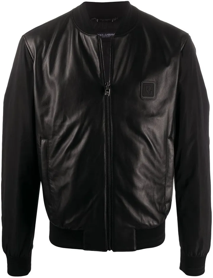 Leather Panel Jacket