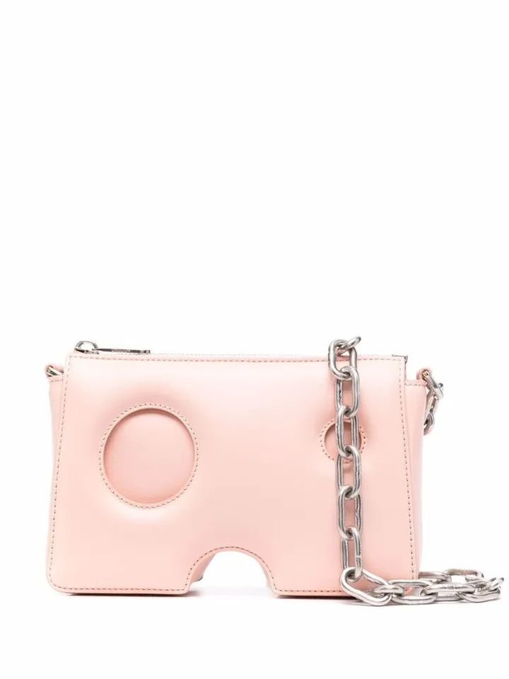 Burrow-20 leather shoulder bag