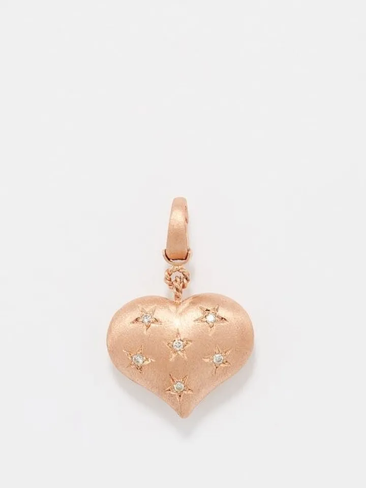 Coco Charm Diamond & 14kt Rose-gold Charm
