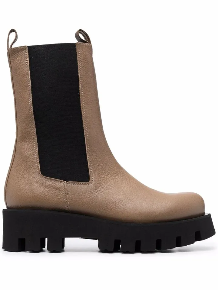Chunky Sole Combat Boots