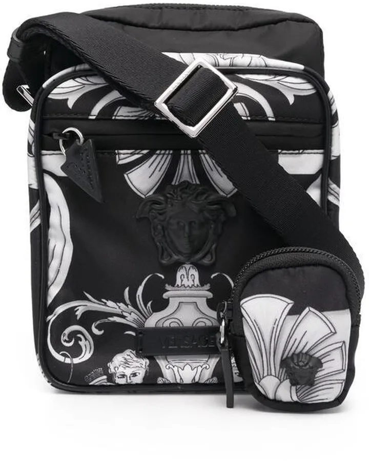 La Medusa Silver Baroque crossbody bag
