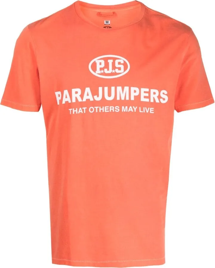 logo-print cotton T-shirt
