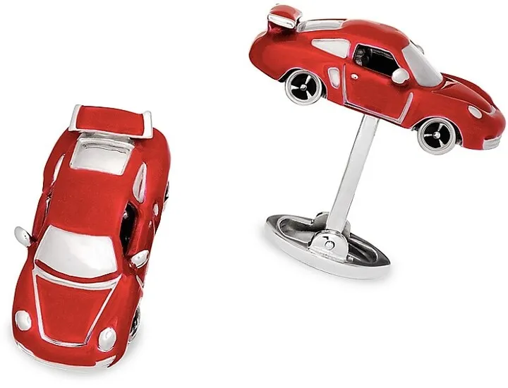 Hand Painted Fast Car Cufflinks
