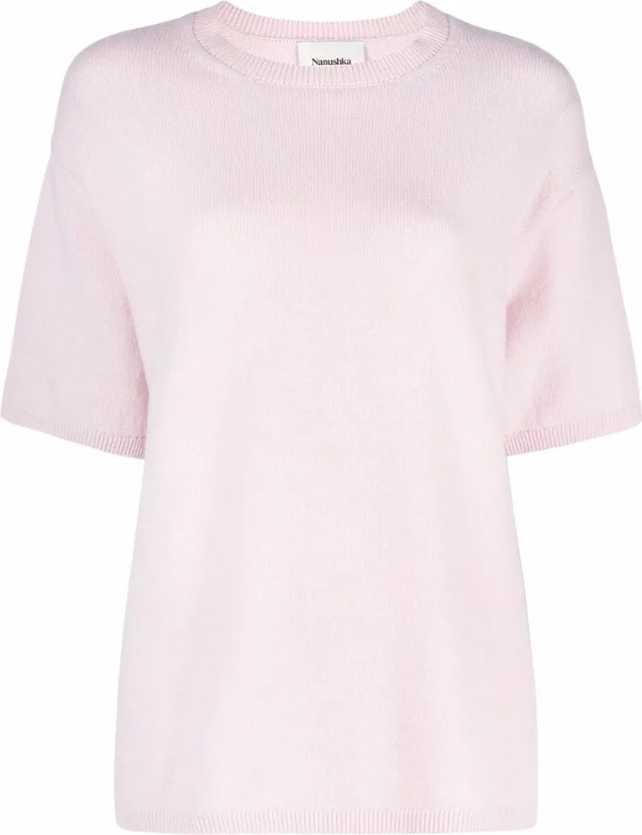 knitted cashmere T-shirt
