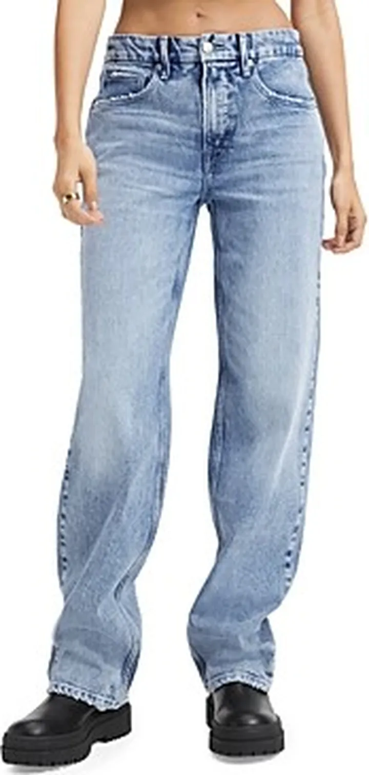 Good American Good 90s High Rise Boyfriend Jeans in I301