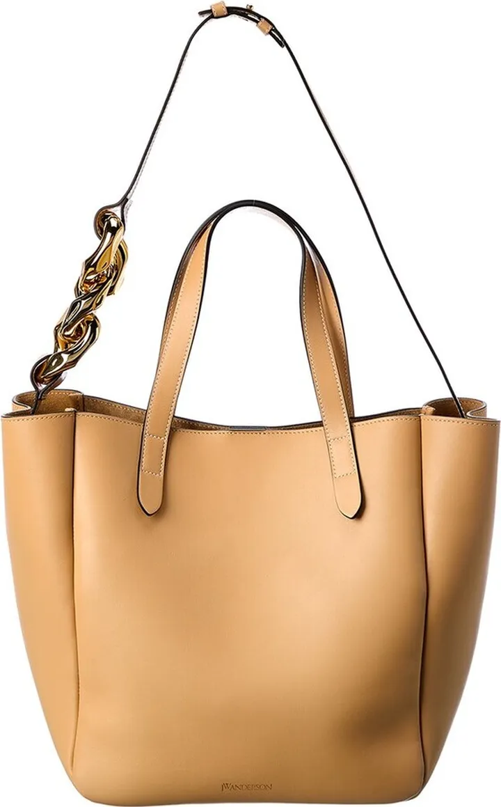 JW Anderson Chain Detail Leather Tote