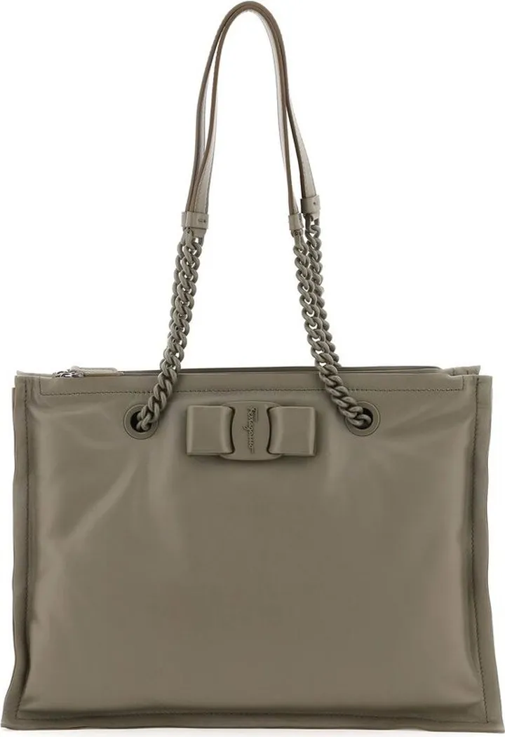Salvatore Ferragamo Viva Bow Tote Bag