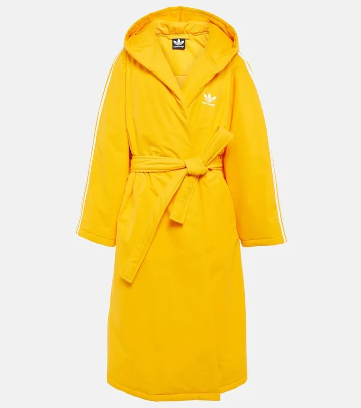 x Adidas padded bathrobe