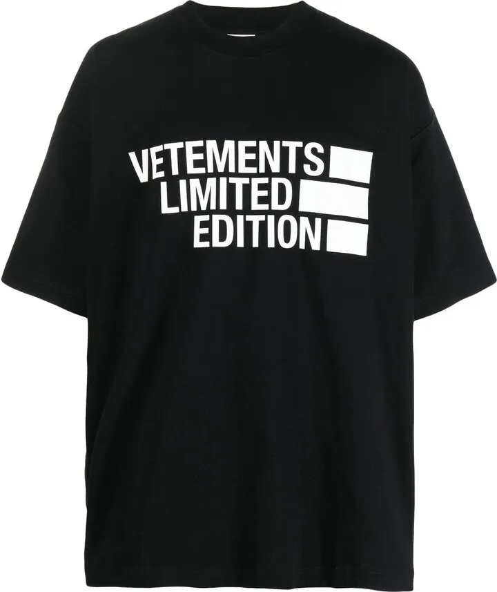 logo-print cotton T-shirt