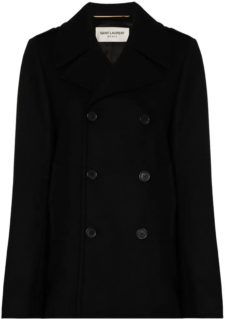 Double-Breasted Peacoat