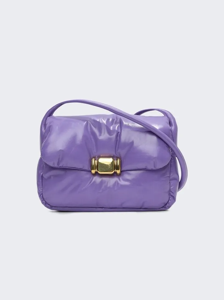 Pad Cross-body Bag Purple