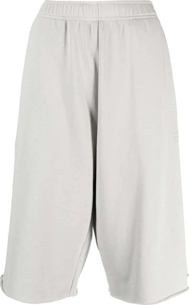 Logo-Embroidered Knee-Length Shorts