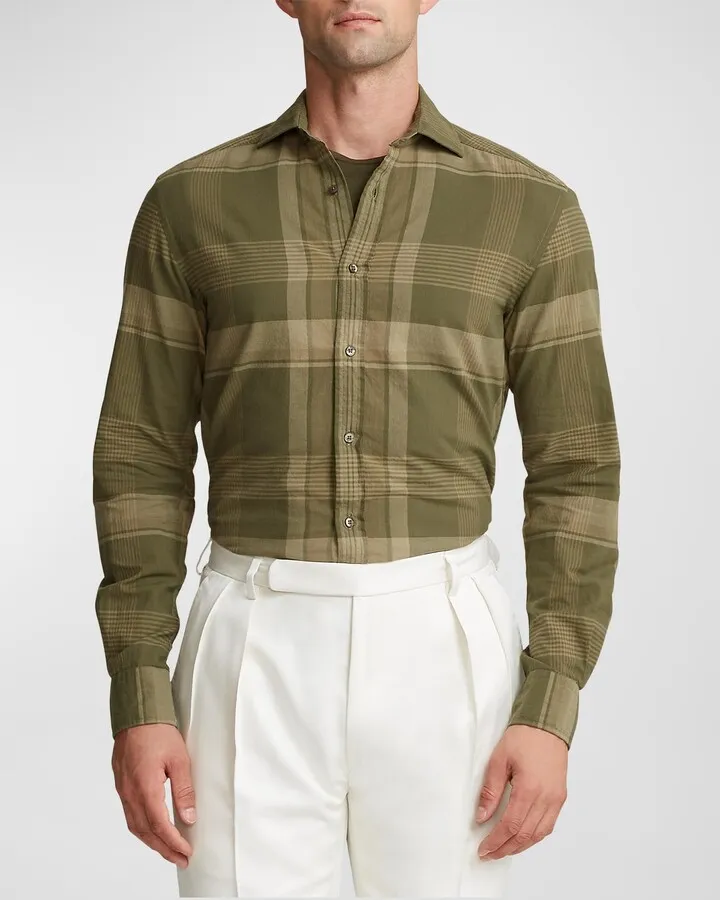 Men's Aston Plaid Sport Shirt