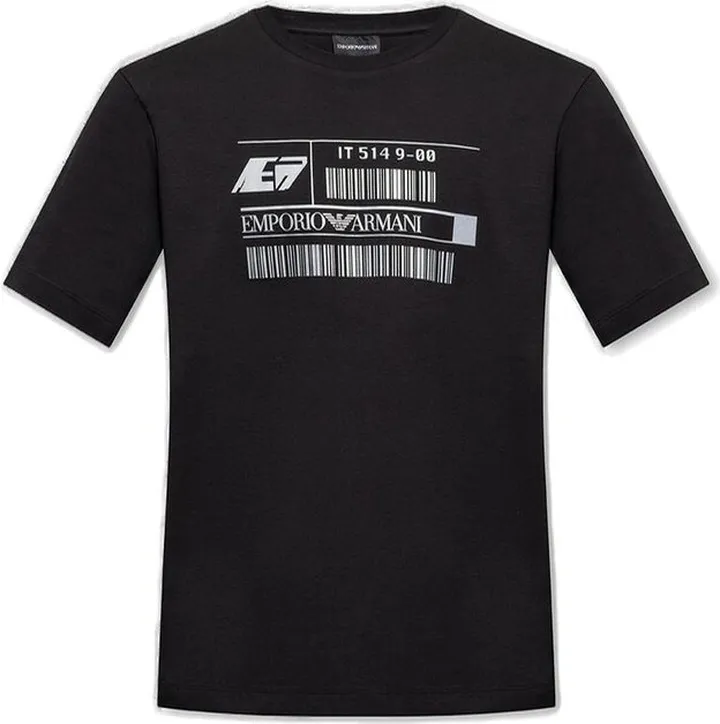 Emporio Armani Graphic-Printed Crewneck T-Shirt