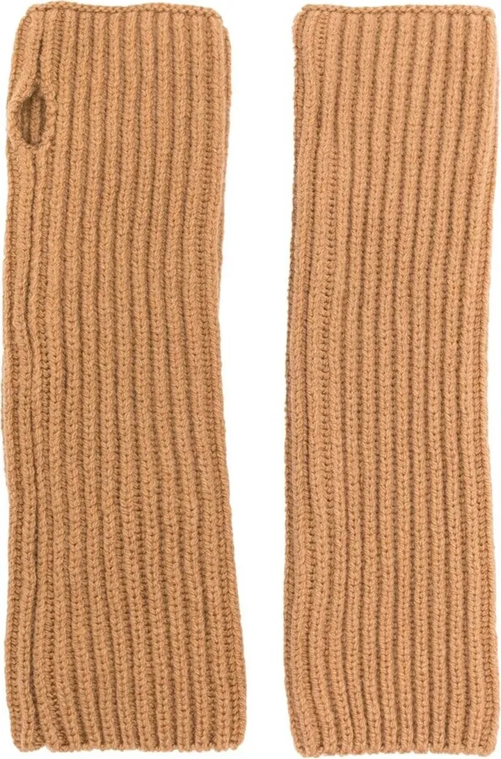 Fingerless Knitted Gloves