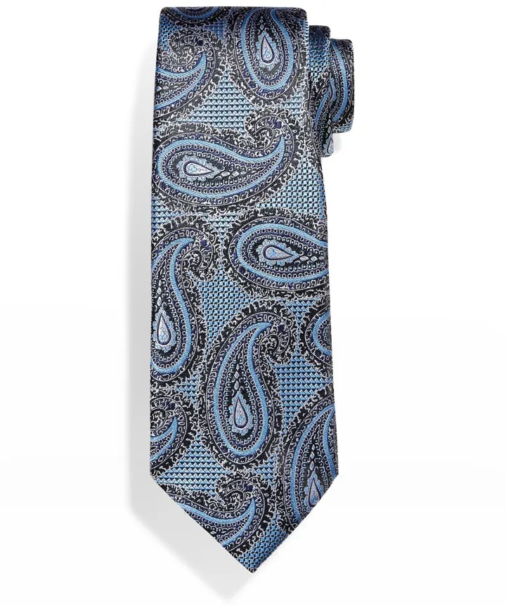 Men's Silk Paisley Tie